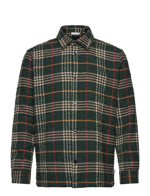 Kaleb Check Overshirt Les Deux Green