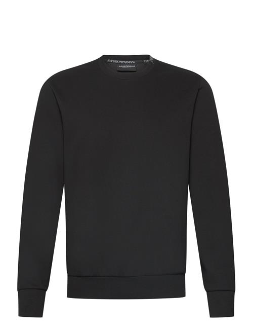 Se Men's Knit Crew Neck Emporio Armani Black ved Booztlet