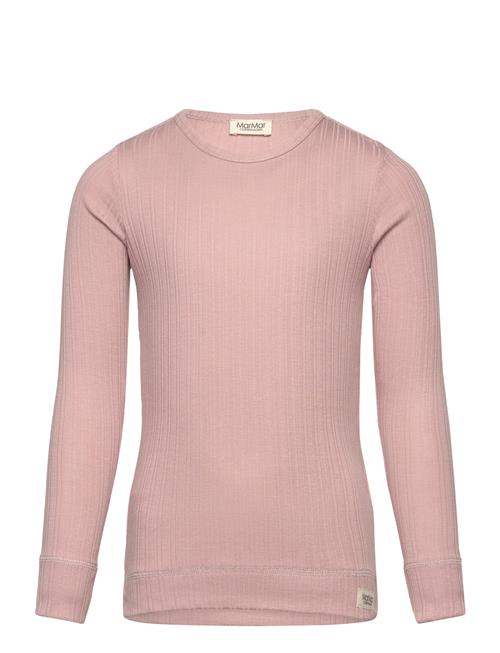 Plain Tee Ls MarMar Copenhagen Pink