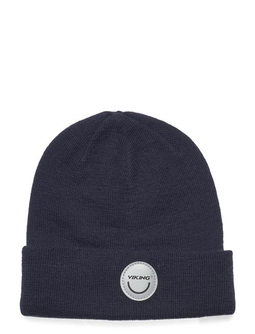 Play Wool Beanie Warm Reflec Viking Navy