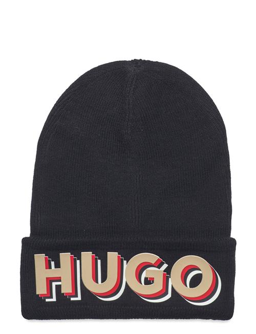 Pull On Hat Hugo Kids Black