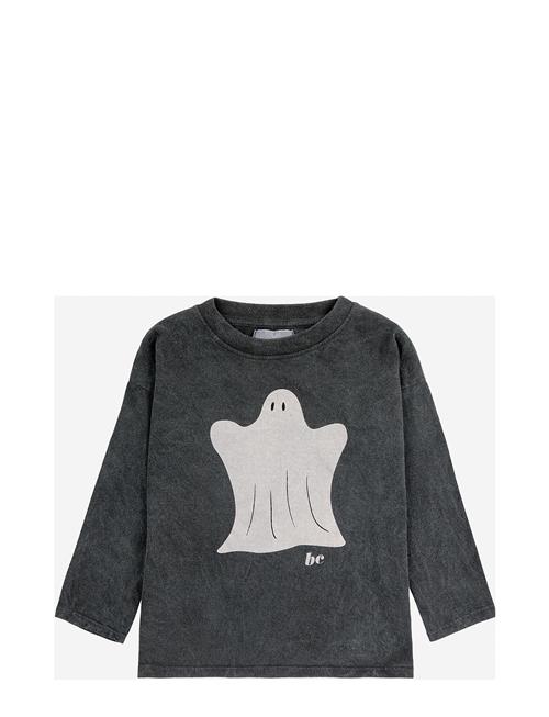 Funny Ghost Long Sleeve T-Shirt Bobo Choses Black