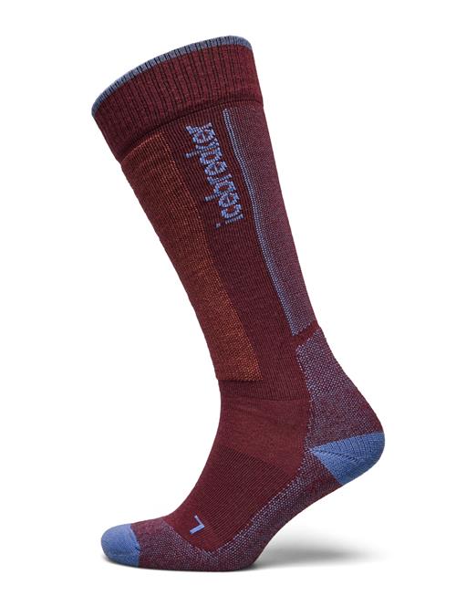 W Mer Ski+ Light Otc Icebreaker Burgundy