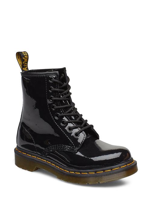 1460 W Black Patent Lamper Dr. Martens Black