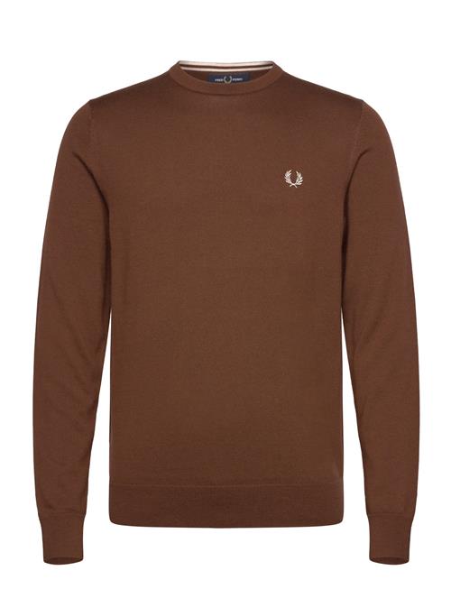 Classic C/N Jumper Fred Perry Brown