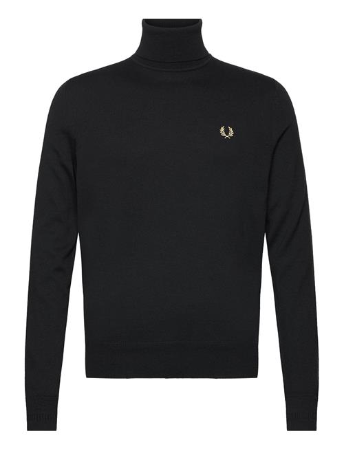 Roll Neck Jumper Fred Perry Black