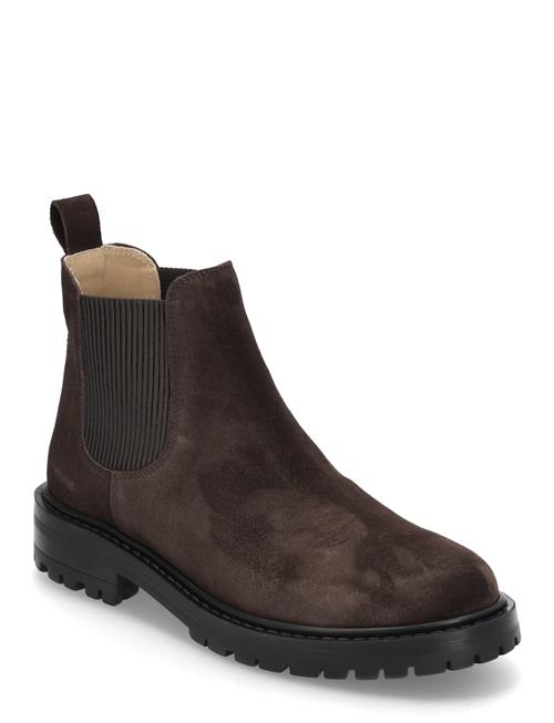 Booties - Flat ANGULUS Brown