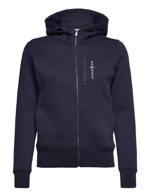 W Gale Zip Hood Sail Racing Navy