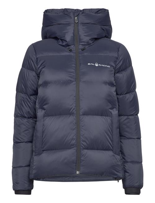 W Cloud Down Hood Sail Racing Navy