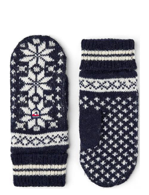 Isvik Mitt Grey/Offwhite Hestra Navy