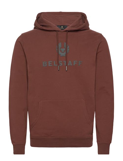 Belstaff Signature Hoodie Black / Off White Belstaff Brown