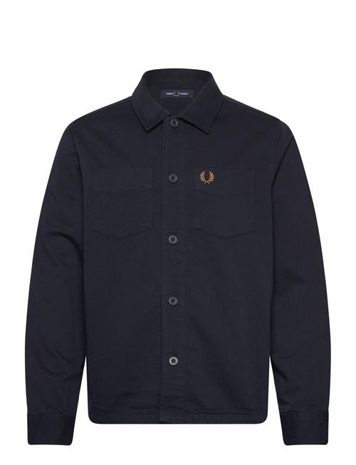 Twill Overshirt Fred Perry Navy