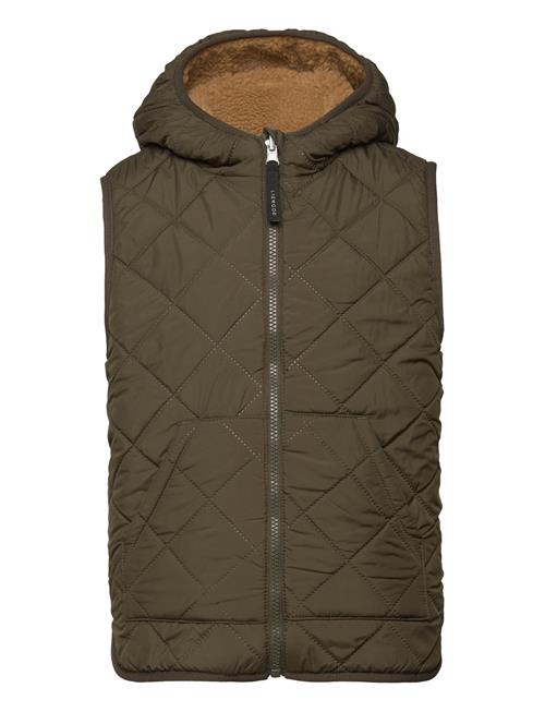 Diana Reversible Vest Liewood Brown