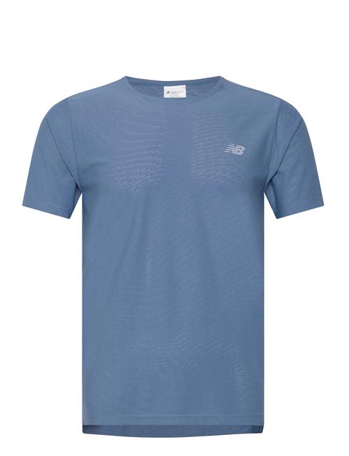 Jacquard T-Shirt New Balance Blue