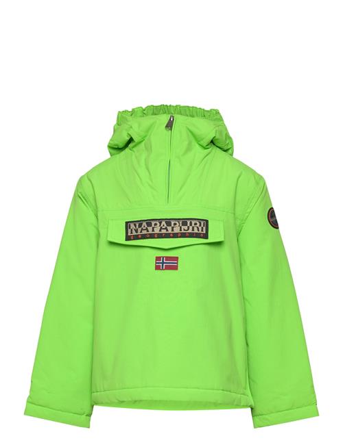 Rainforest Winter Anorak Jacket Napapijri Green