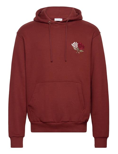 Felipe Hoodie Les Deux Burgundy