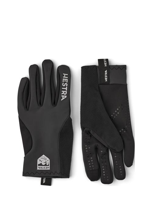 Runners All Weather - 5 Finger Yellow High Viz-6 Hestra Grey