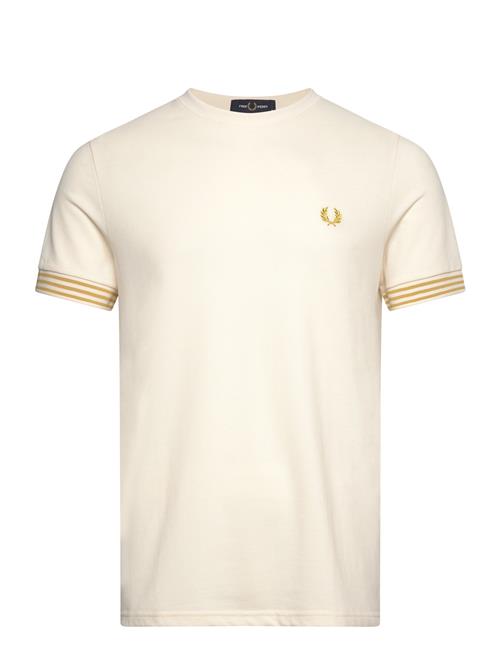 Striped Cuff T-Shirt Fred Perry Cream