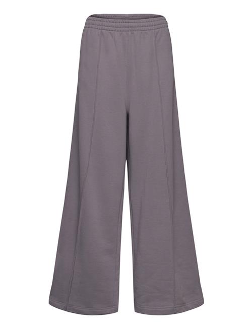 Premium Essentials Pin Tuck Wide Leg Pants Adidas Originals Grey