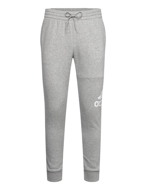 Essentials Fleece Tapered Cuff Big Logo Pants Adidas Sportswear Grey