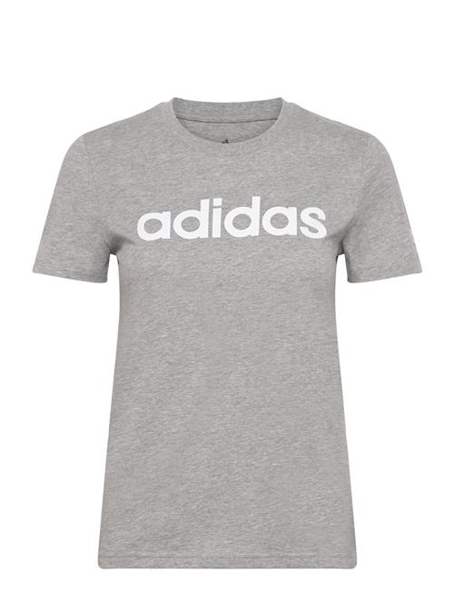 Essentials Slim Logo T-Shirt Adidas Sportswear Grey