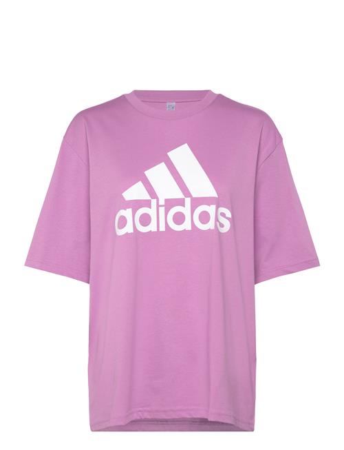 Essentials Big Logo Boyfriend T-Shirt Adidas Sportswear Pink