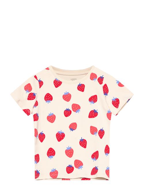 Top Short Sleeve Strawberries Lindex Patterned