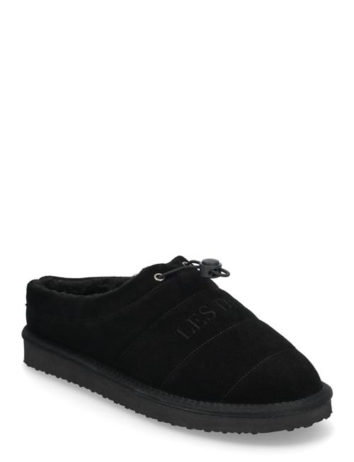 Se Home Slipper Suede Les Deux Black ved Booztlet