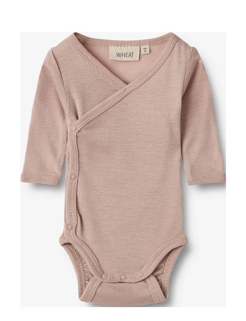 Wool Body L/S Willow Wheat Pink