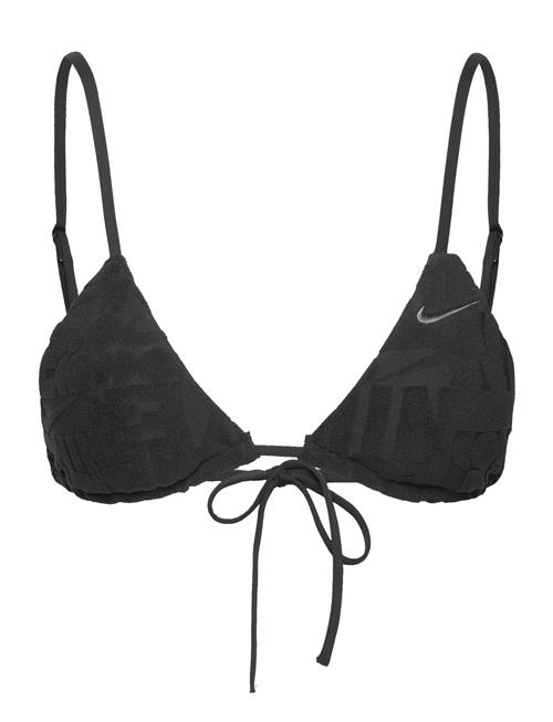 Nike Retro Flow Terry Bikini Top NIKE SWIM Black
