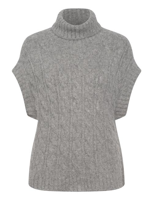 Se Fresnoll Knit Vest Sl Lollys Laundry Grey ved Booztlet