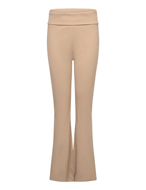 Jersey Trousers Yoga Lindex Beige