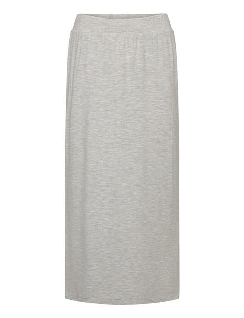 Skirt Jersey Midi Lindex Grey