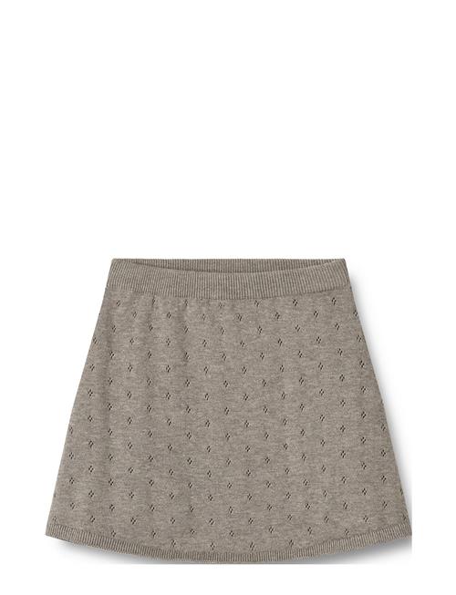 Knit Skirt Marta Wheat Grey