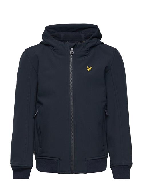 Softshell Hooded Jacket Lyle & Scott Navy