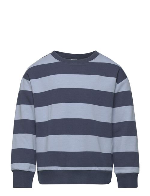 Sweater Block Stripe Lindex Navy