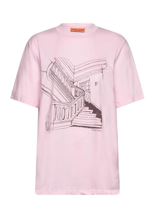 Short Sleeve T-Shirt, 2243 Light Je STINE GOYA Pink