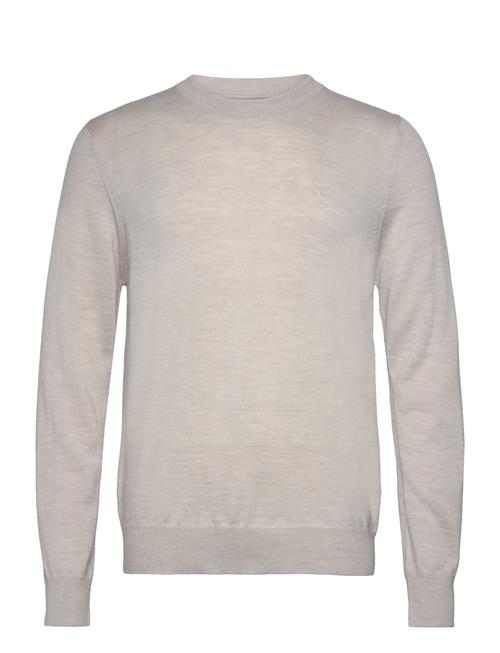 Keane Merino Crew Neck Sweater J. Lindeberg Grey