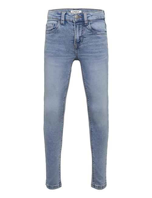 Trousers Denimjersey Sam Slim Lindex Blue