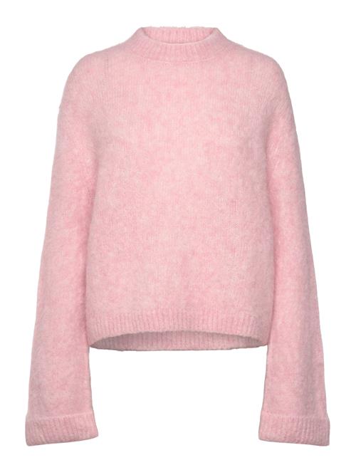 Alpaca Wide Sleeve Sweater Aim´n Pink