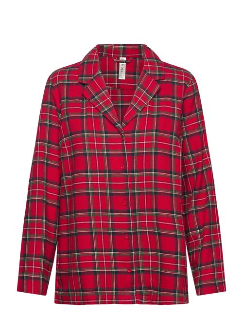 Nightshirt Flannel Check Lindex Red