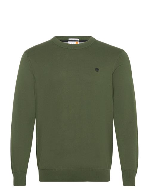 Williams River Cotton Yd Sweater Black Forest Green Timberland Khaki