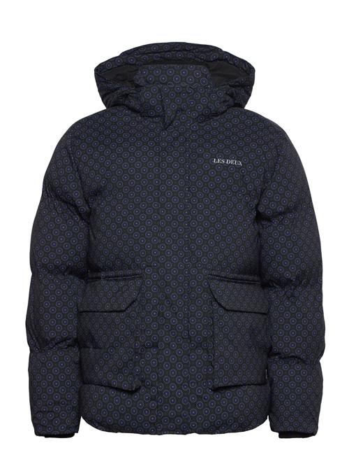 Montreal Aop Puffer Jacket Les Deux Navy