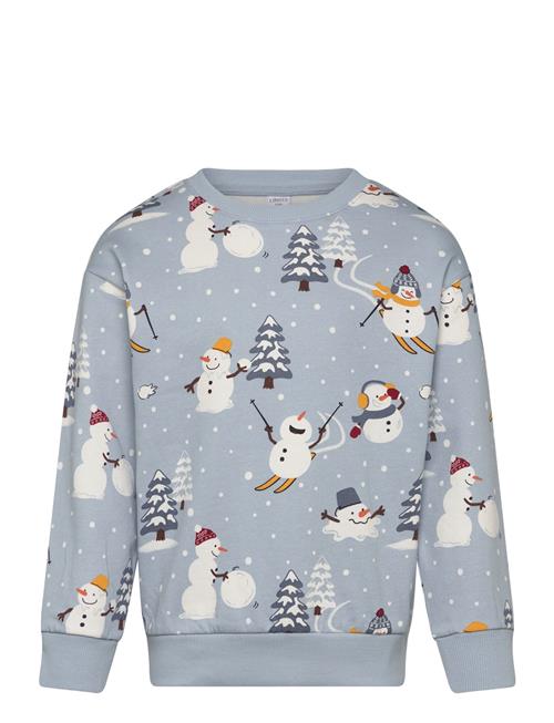 Sweater Snowman Story Lindex Blue