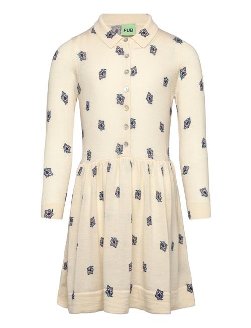 Printed Dress FUB Cream