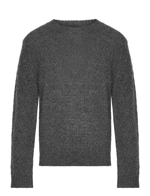 Lambswool Crew FUB Grey