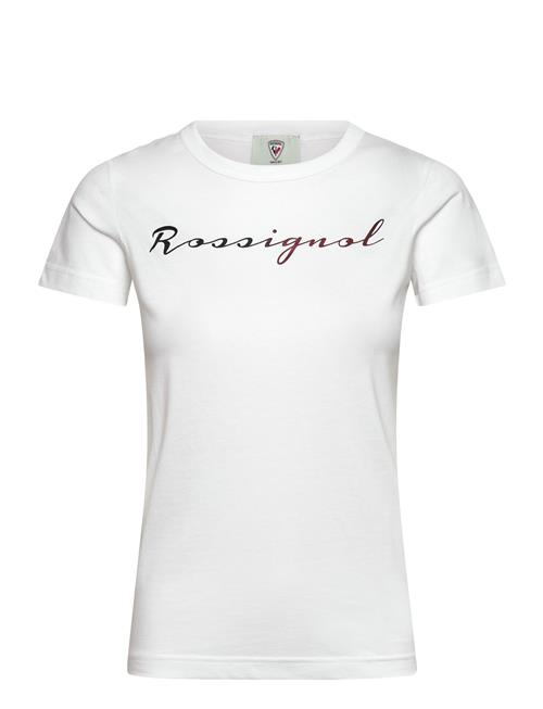 W Logo Rossi Tee ROSSIGNOL White