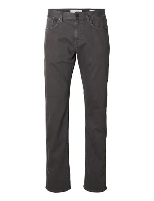 Slh196-Straight Ben Marlon Jeans Noos Selected Grey