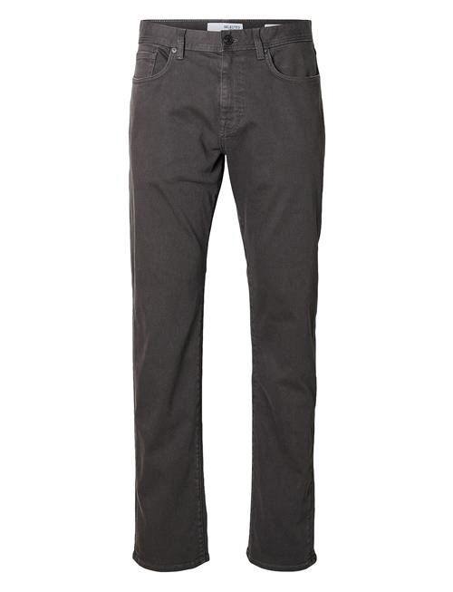 Slh196-Straight Ben Marlon Jeans Noos Selected Homme Grey