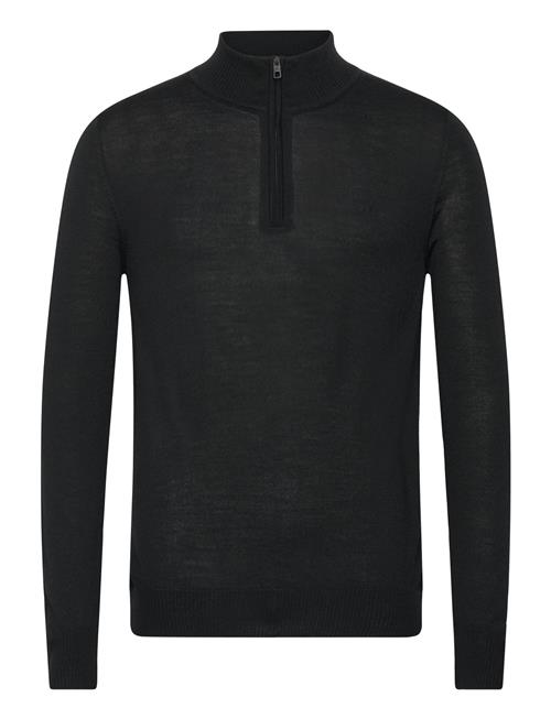 M Merino Blend Half Zip J. Lindeberg Black